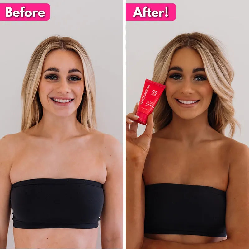 Body + Face CC Self Tanning Kit, Dark