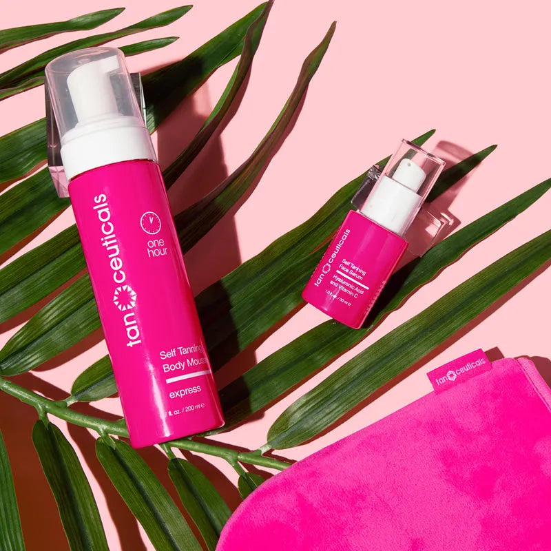 Luxury Express Mousse + Face Serum Kit