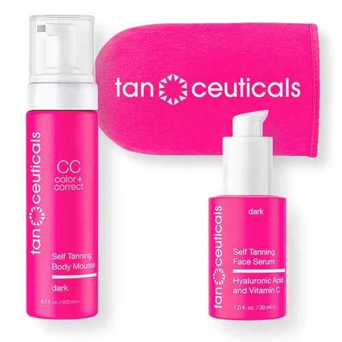 Mousse + Face Serum Kit, Dark